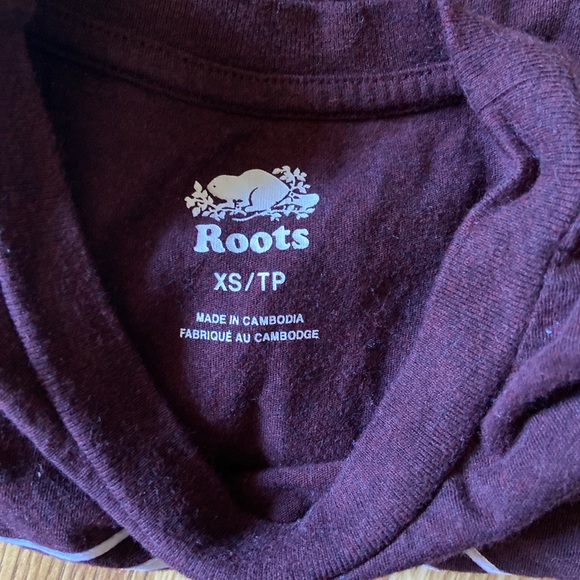 burgundy roots tshirt - Picture 3 of 3
